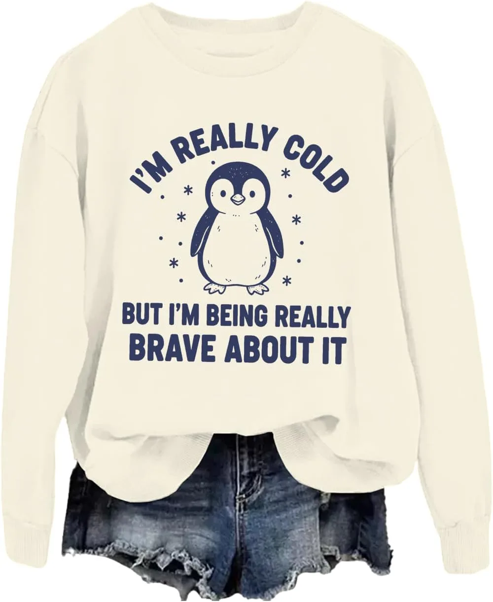 Толстовка I'm Cold But I'm Being Really Brave About It, худи I'm Really Cold But I'm Being Really Brave About It JWVEL
Толстовка I'm Cold But I'm Being Really Brave About It, худи I'm Really Cold But I'm Being Really Brave About It JWVEL