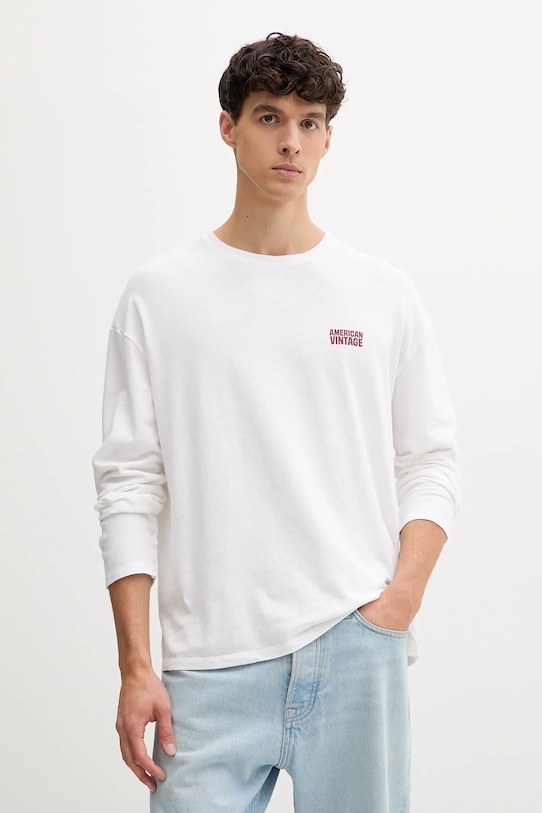 Хлопковая водолазка American Vintage, белый
Хлопковая водолазка American Vintage, белый