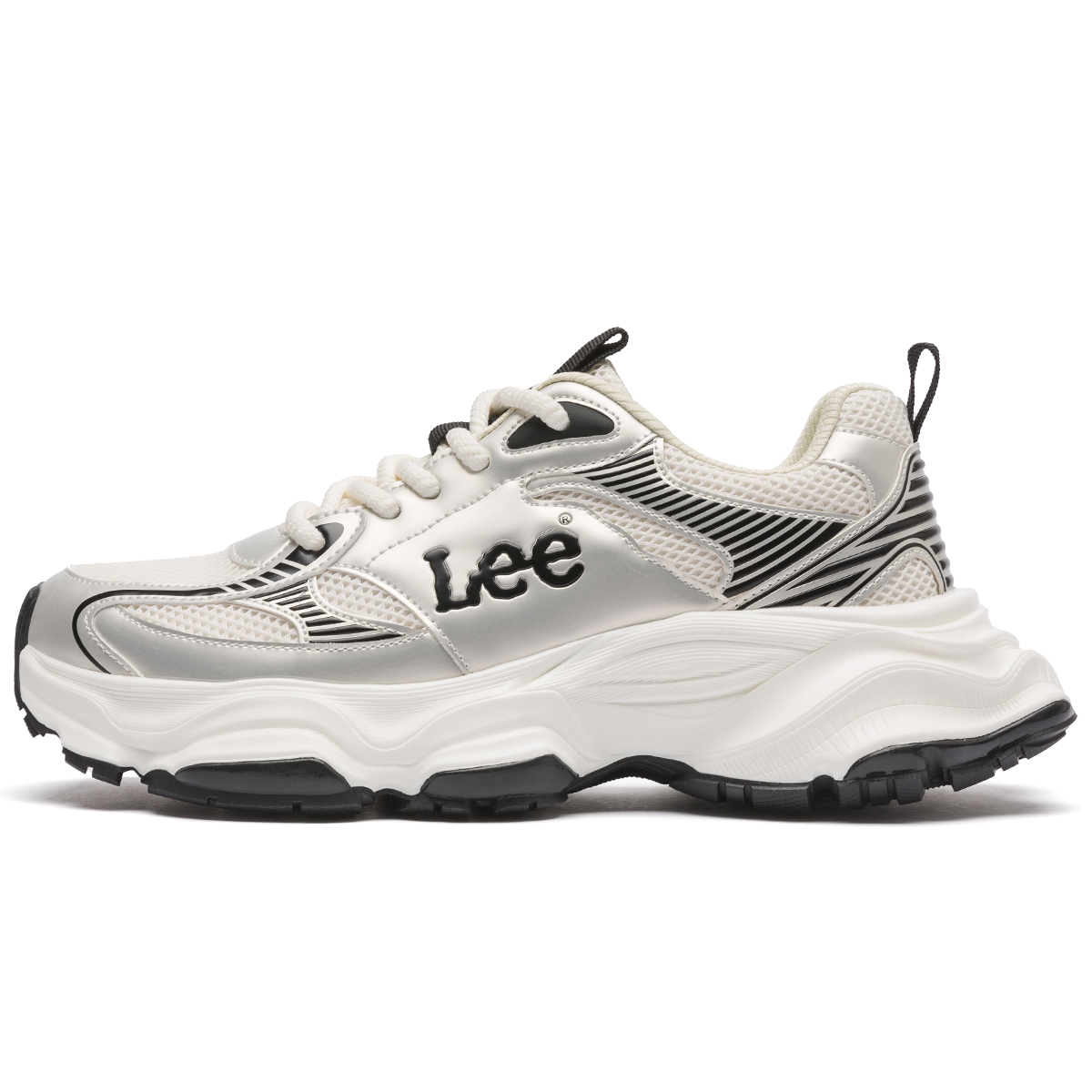 Дышащие низкие массивные кроссовки для увеличения роста для мужчин Lee, White
Дышащие низкие массивные кроссовки для увеличения роста для мужчин Lee, White