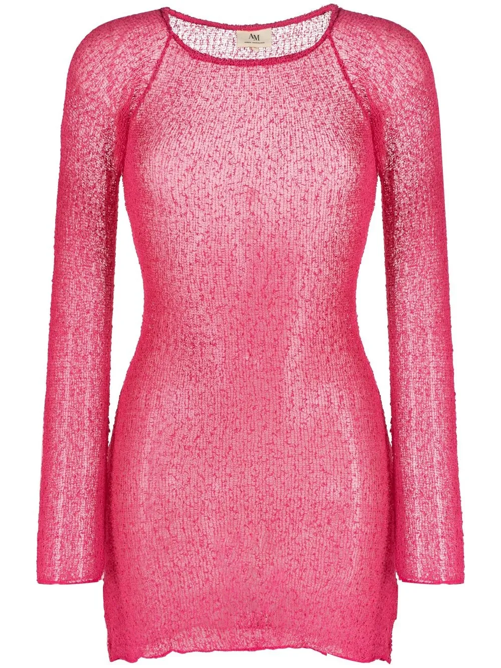 Прозрачное платье мини Andy Ambra Maddalena, розовый
Прозрачное платье мини Andy Ambra Maddalena, розовый