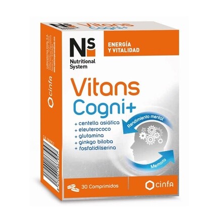 Vitans Cogni 30 таблеток - когнитивная пищевая добавка для здоровья
Vitans Cogni 30 таблеток - когнитивная пищевая добавка для здоровья