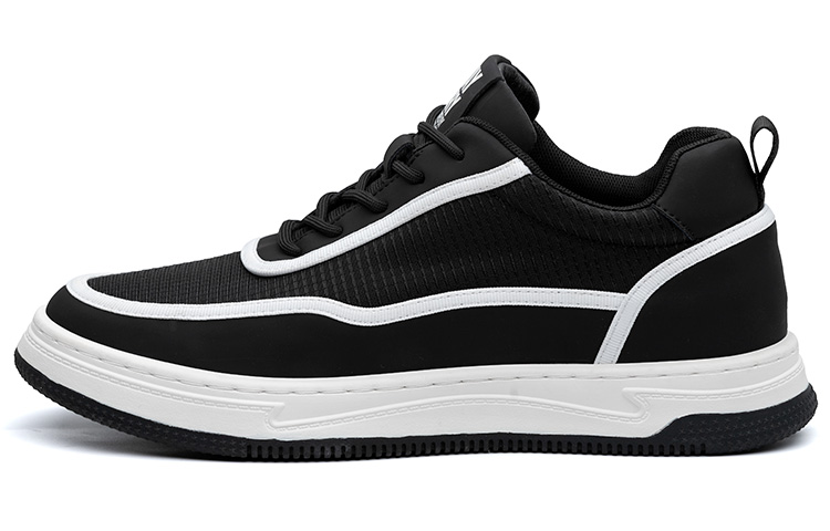 Мужские черные скейтерские кеды SULEGAO низкие с подошвой для увеличения роста на 6 см
Мужские черные скейтерские кеды SULEGAO низкие с подошвой для увеличения роста на 6 см