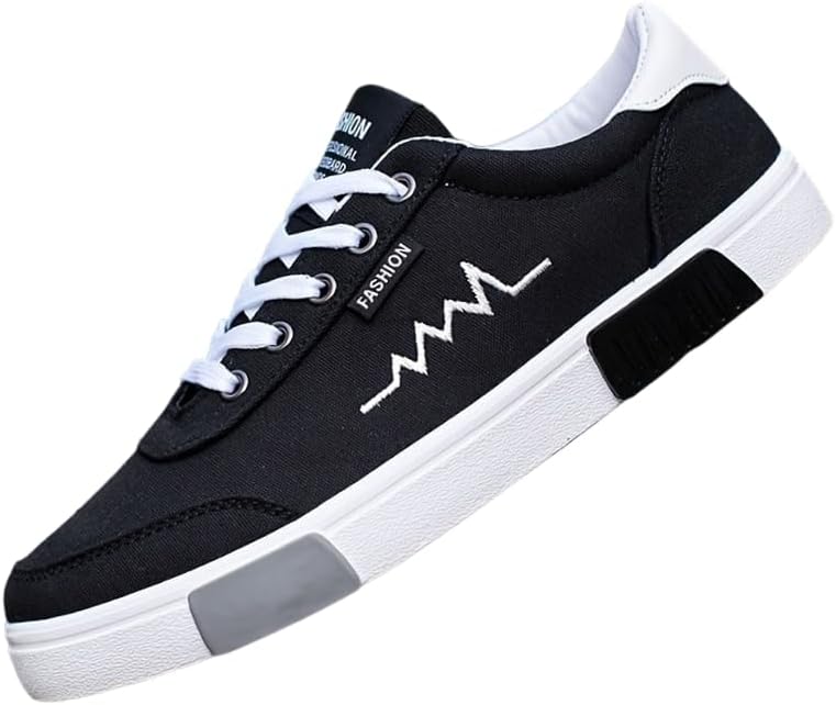 Мужские кеды на шнуровке, тканевые туфли, скейтбордические кроссовки, с хорошим сцеплением, удобные и дышащие Hoalox, черный
Мужские кеды на шнуровке, тканевые туфли, скейтбордические кроссовки, с хорошим сцеплением, удобные и дышащие Hoalox, черный