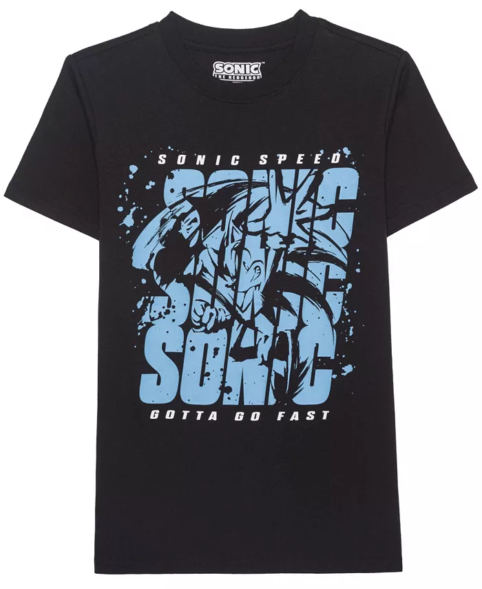 Футболка с коротким рукавом для мальчиков Little & Big Boys Sonic, черный
Футболка с коротким рукавом для мальчиков Little & Big Boys Sonic, черный