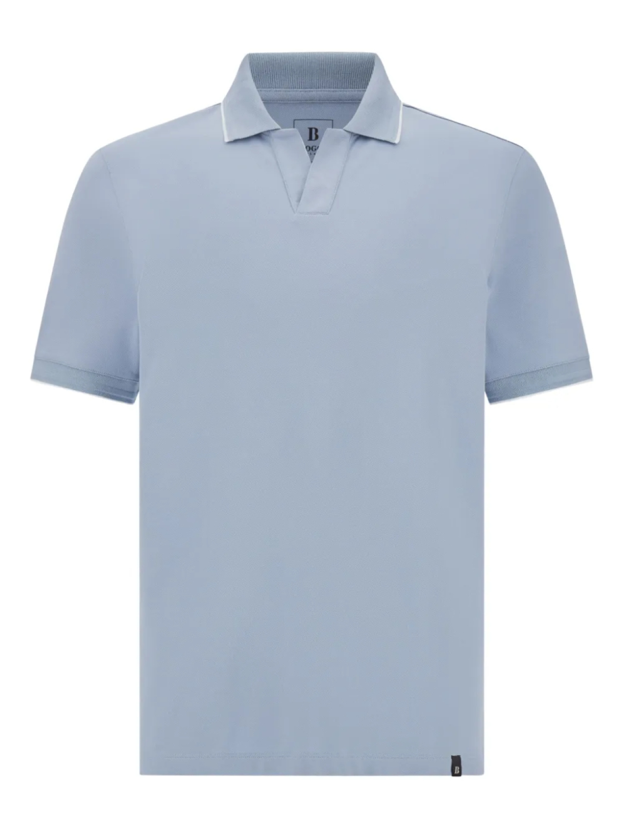 Футболка с полосатой каймой Boggi Milano, синий
Футболка с полосатой каймой Boggi Milano, синий