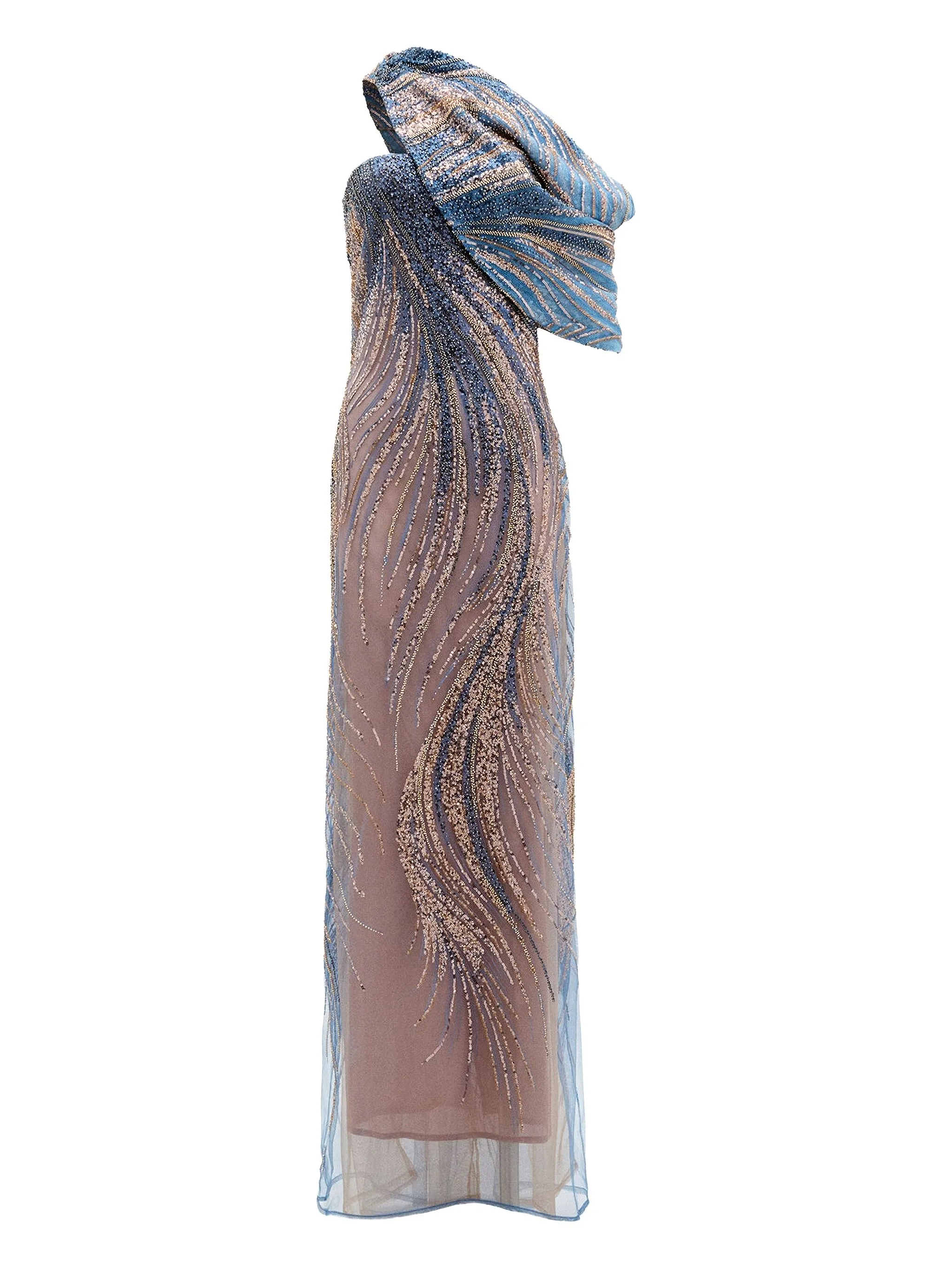 Драпированное платье Rayo De Luna с пайетками Silvia Tcherassi, синий
Драпированное платье Rayo De Luna с пайетками Silvia Tcherassi, синий