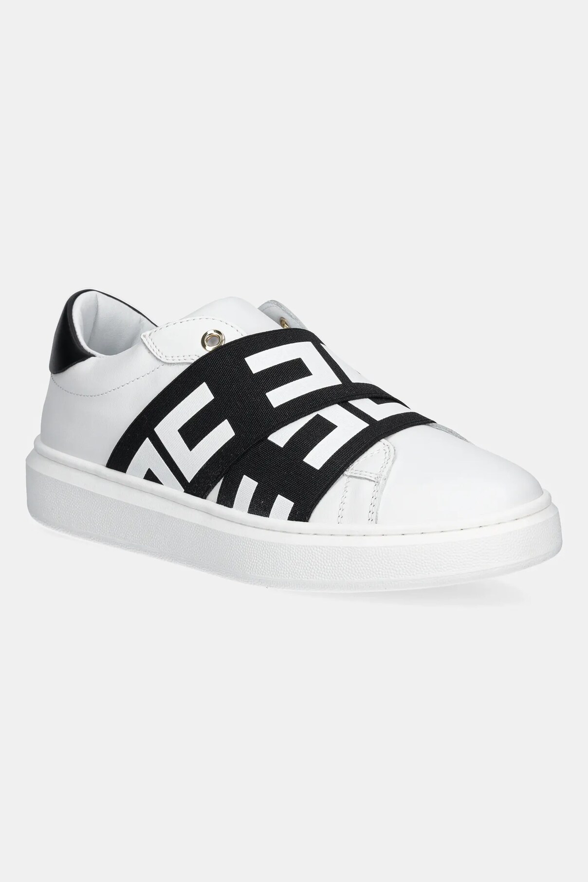 Детские кожаные кроссовки Elisabetta Franchi, черный
Детские кожаные кроссовки Elisabetta Franchi, черный