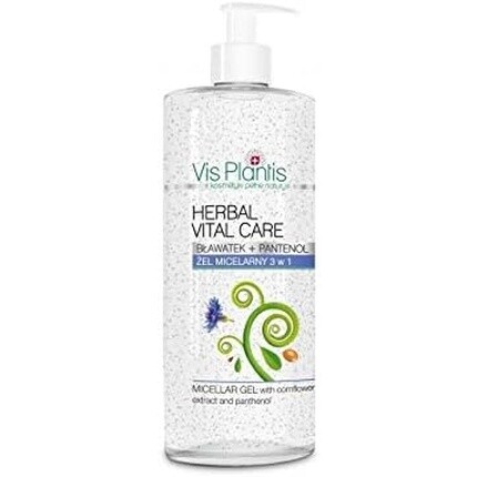 Мицеллярный гель Vis Plantis Василек 3 в 1 с пантенолом 500г
Мицеллярный гель Vis Plantis Василек 3 в 1 с пантенолом 500г