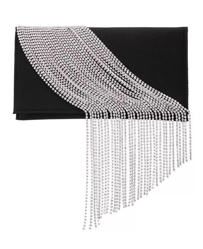 Тонкий клатч-конверт с кристаллической цепочкой Nina, синий
Тонкий клатч-конверт с кристаллической цепочкой Nina, синий