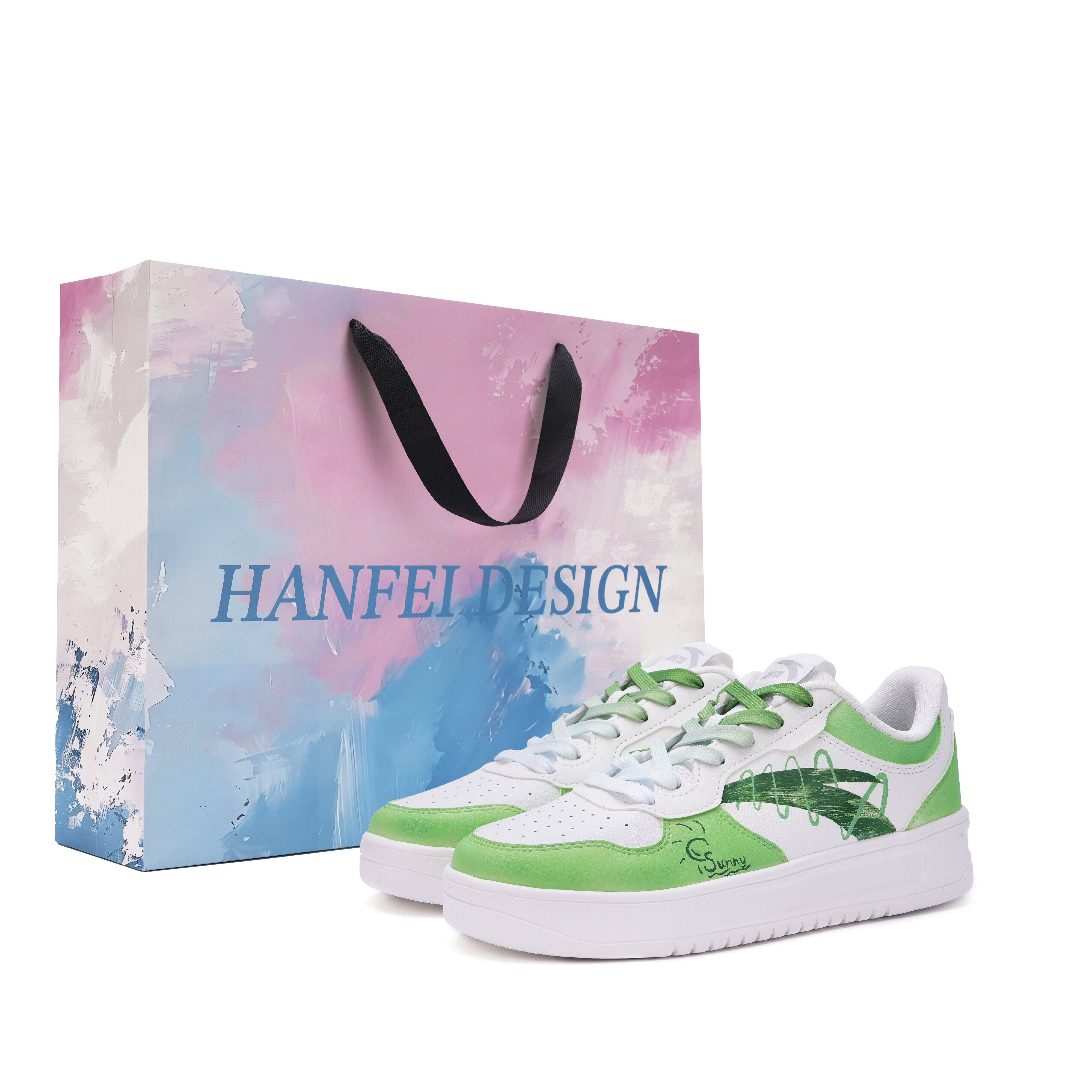 ANTA Свободного покроя, нескользящие и износостойкие низкие кроссовки для скейтбординга для мужчин, белые и зеленые
ANTA Свободного покроя, нескользящие и износостойкие низкие кроссовки для скейтбординга для мужчин, белые и зеленые