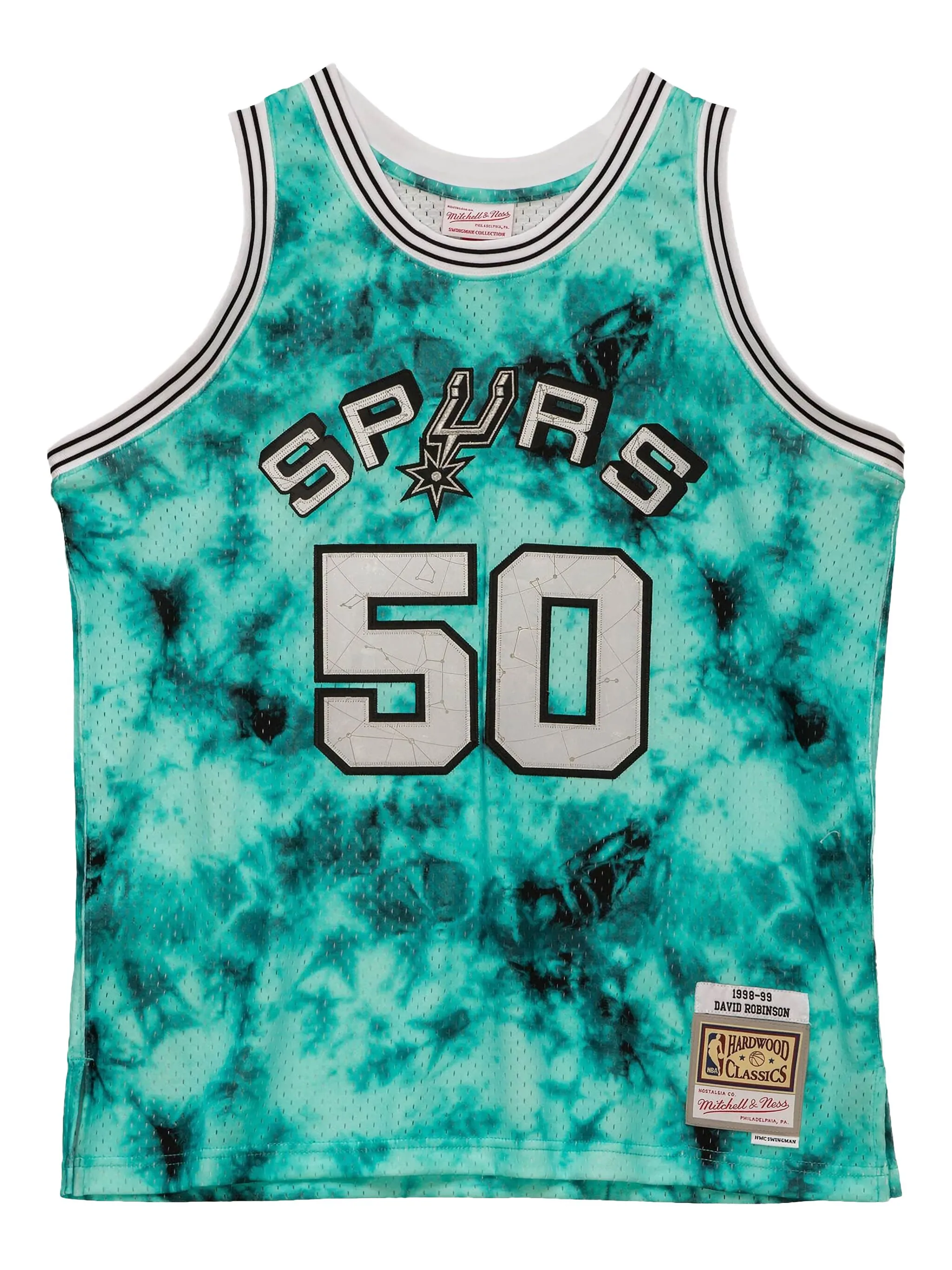 Жилет David Robinson NBA Spurs 1998 Galaxy Swingman Mitchell & Ness, зеленый
Жилет David Robinson NBA Spurs 1998 Galaxy Swingman Mitchell & Ness, зеленый