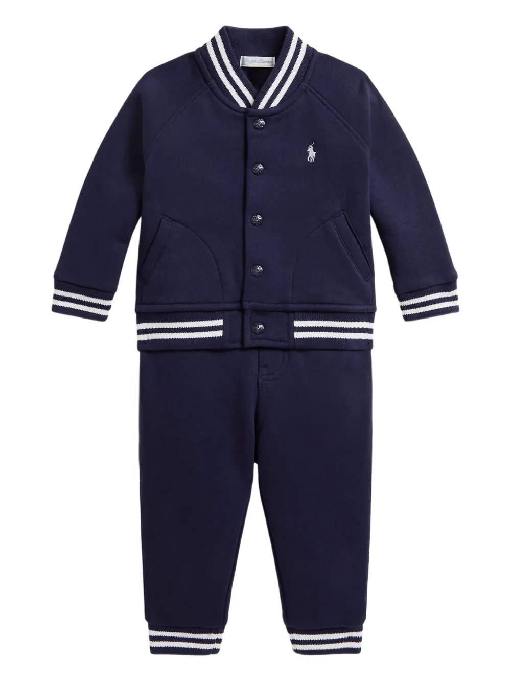 Комплект из топа и брюк с логотипом Polo Pony Polo Ralph Lauren Kids, синий
Комплект из топа и брюк с логотипом Polo Pony Polo Ralph Lauren Kids, синий