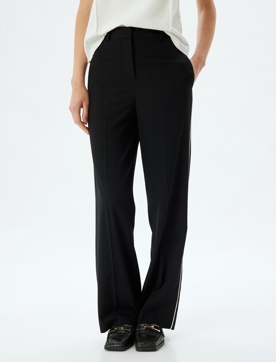 Широкие брюки Koton Wide leg Pleated Pants, черный
Широкие брюки Koton Wide leg Pleated Pants, черный