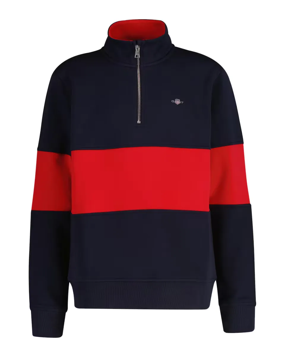 Толстовка с застежкой-молнией на молнию и значком на груди Gant, синий
Толстовка с застежкой-молнией на молнию и значком на груди Gant, синий