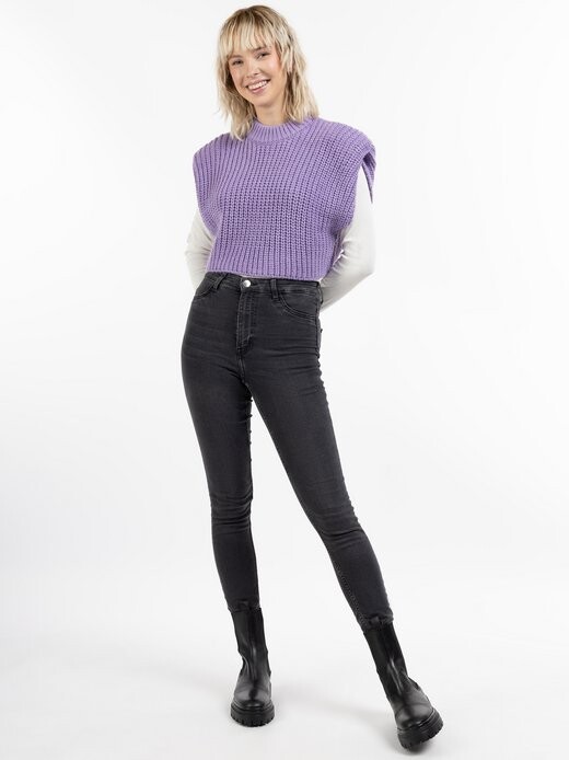 Свитер-Жилет Mymo, фиолетовый
Свитер-Жилет Mymo, фиолетовый