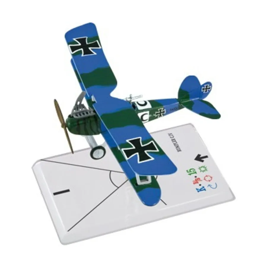 Румплер C.IV C. 8455/16 - МФФА 2, Wings of War - WWI Miniatures, Series IV
Румплер C.IV C. 8455/16 - МФФА 2, Wings of War - WWI Miniatures, Series IV