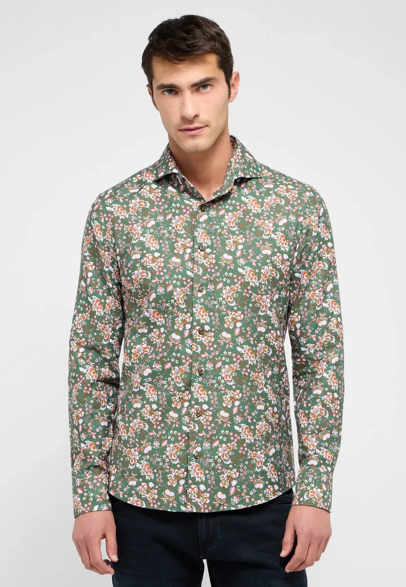 Рубашка Eterna с длинными рукавами "SLIM FIT", цвет Orange
Рубашка Eterna с длинными рукавами "SLIM FIT", цвет Orange