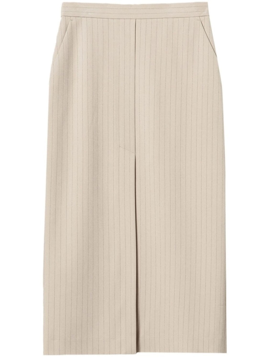 Юбка миди в тонкую полоску TWINSET, нейтральный цвет
Юбка миди в тонкую полоску TWINSET, нейтральный цвет
