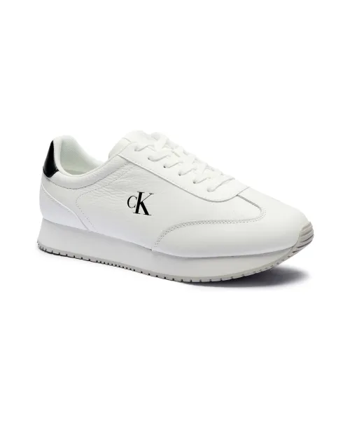 Кожаные кроссовки для бега Calvin Klein Jeans, белый
Кожаные кроссовки для бега Calvin Klein Jeans, белый