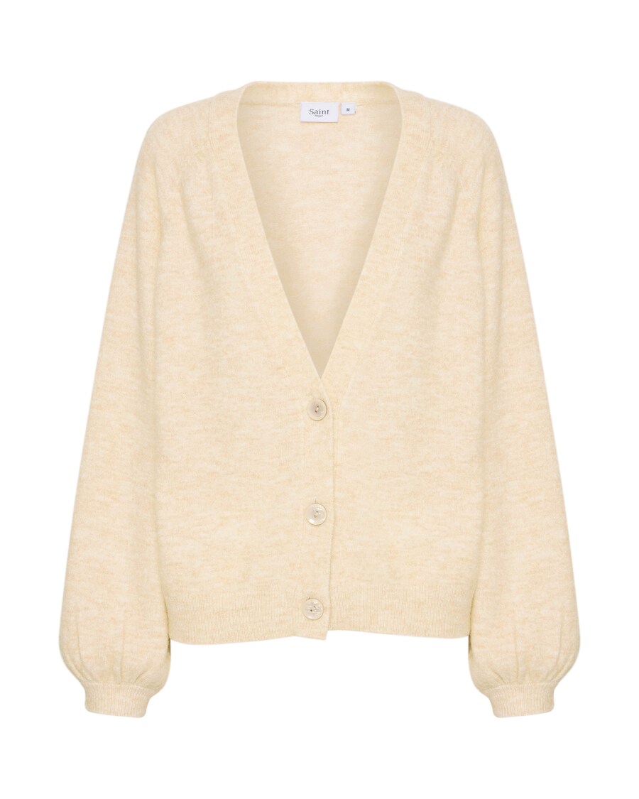 Вязаный кардиган SAINT TROPEZ Garbie, экрю
Вязаный кардиган SAINT TROPEZ Garbie, экрю