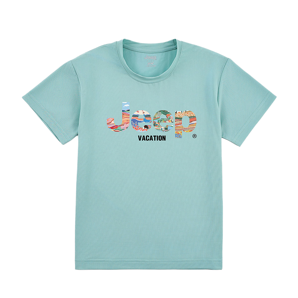 Футболка для детей с круглым вырезом Moderate Jeep, ice crystal зеленый
Футболка для детей с круглым вырезом Moderate Jeep, ice crystal зеленый