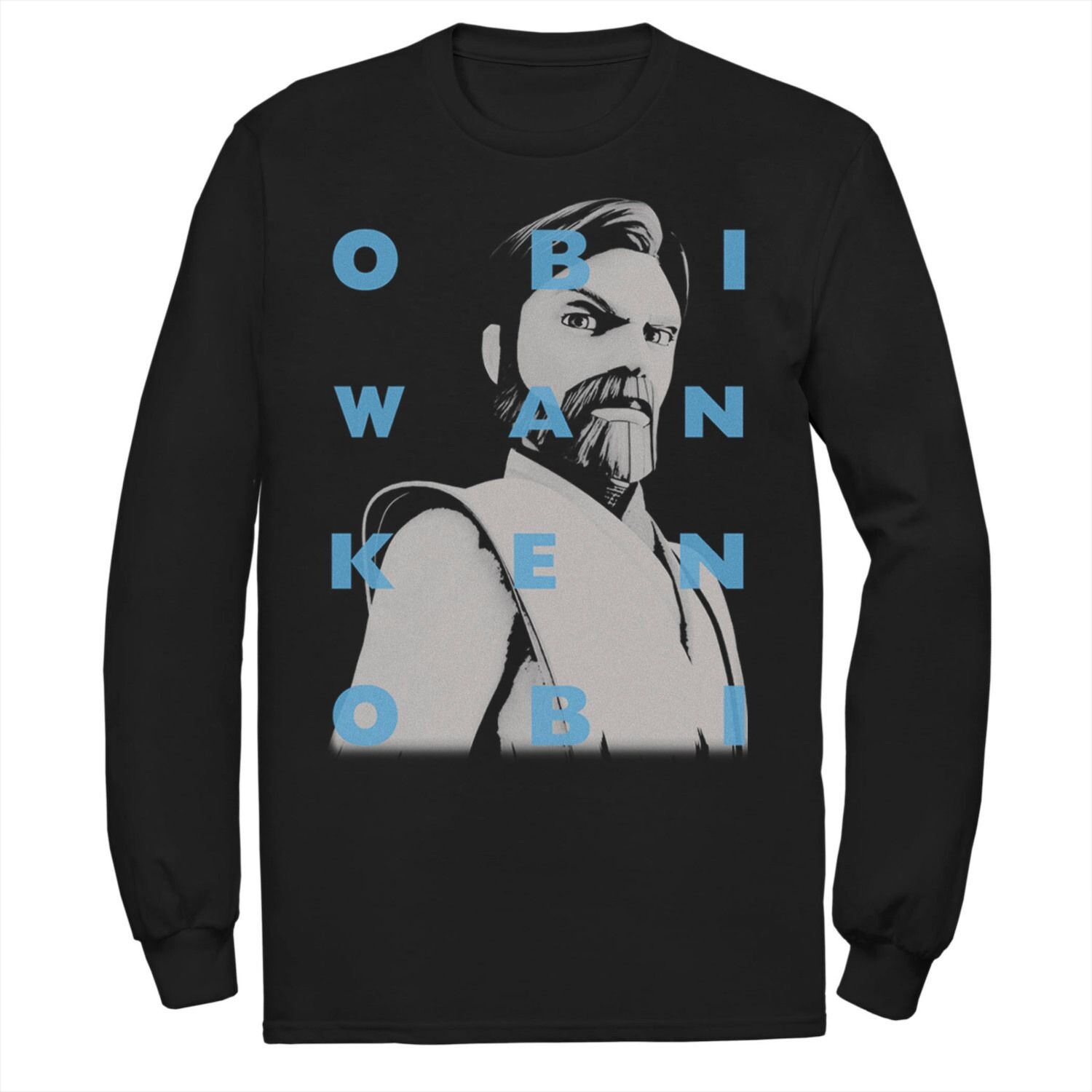 Мужская футболка с надписью «Звездные войны: Войны клонов» Оби-Вана Кеноби Licensed Character
Мужская футболка с надписью «Звездные войны: Войны клонов» Оби-Вана Кеноби Licensed Character