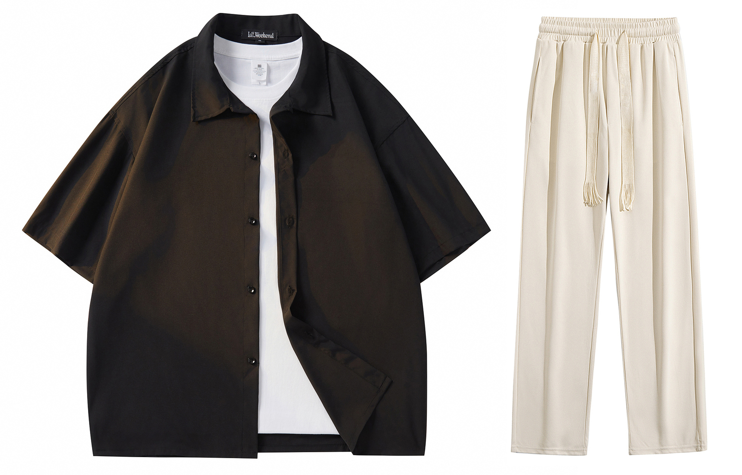 Комлпект Shirt Matching Set Unisex LA'T.WEEKEND
Комлпект Shirt Matching Set Unisex LA'T.WEEKEND