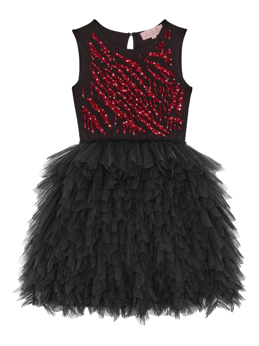 Платье, украшенное пайетками Tutu Du Monde, черный
Платье, украшенное пайетками Tutu Du Monde, черный