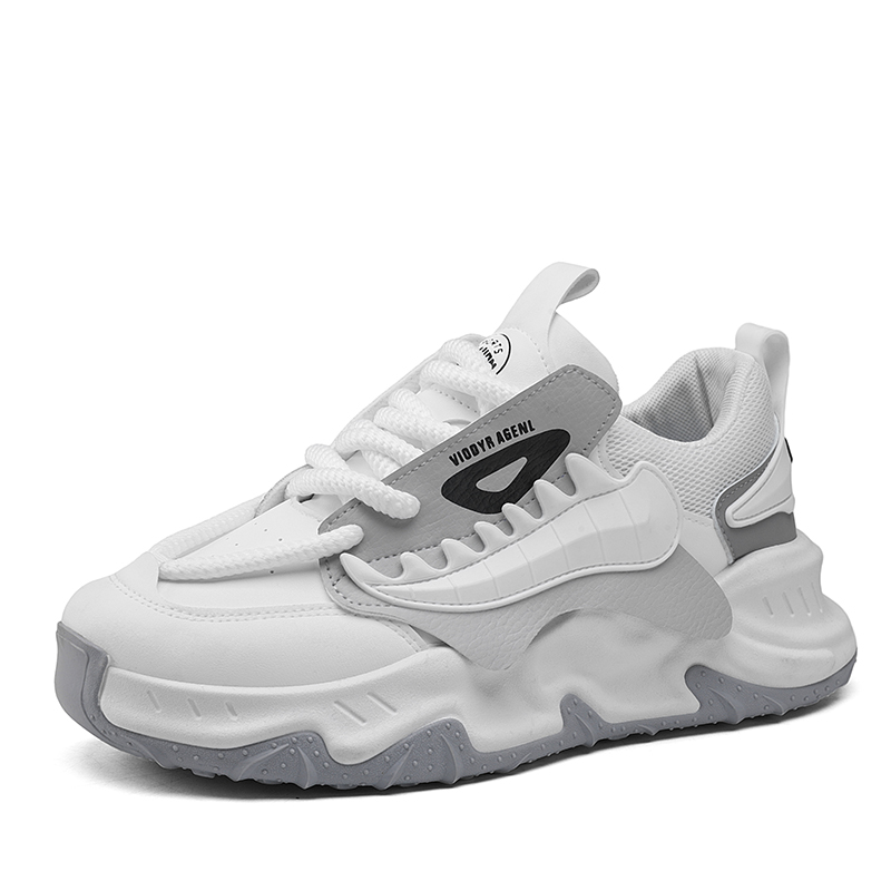 SHOUBA Низкие массивные кроссовки мужские бело-серые, цвет White Gray
SHOUBA Низкие массивные кроссовки мужские бело-серые, цвет White Gray