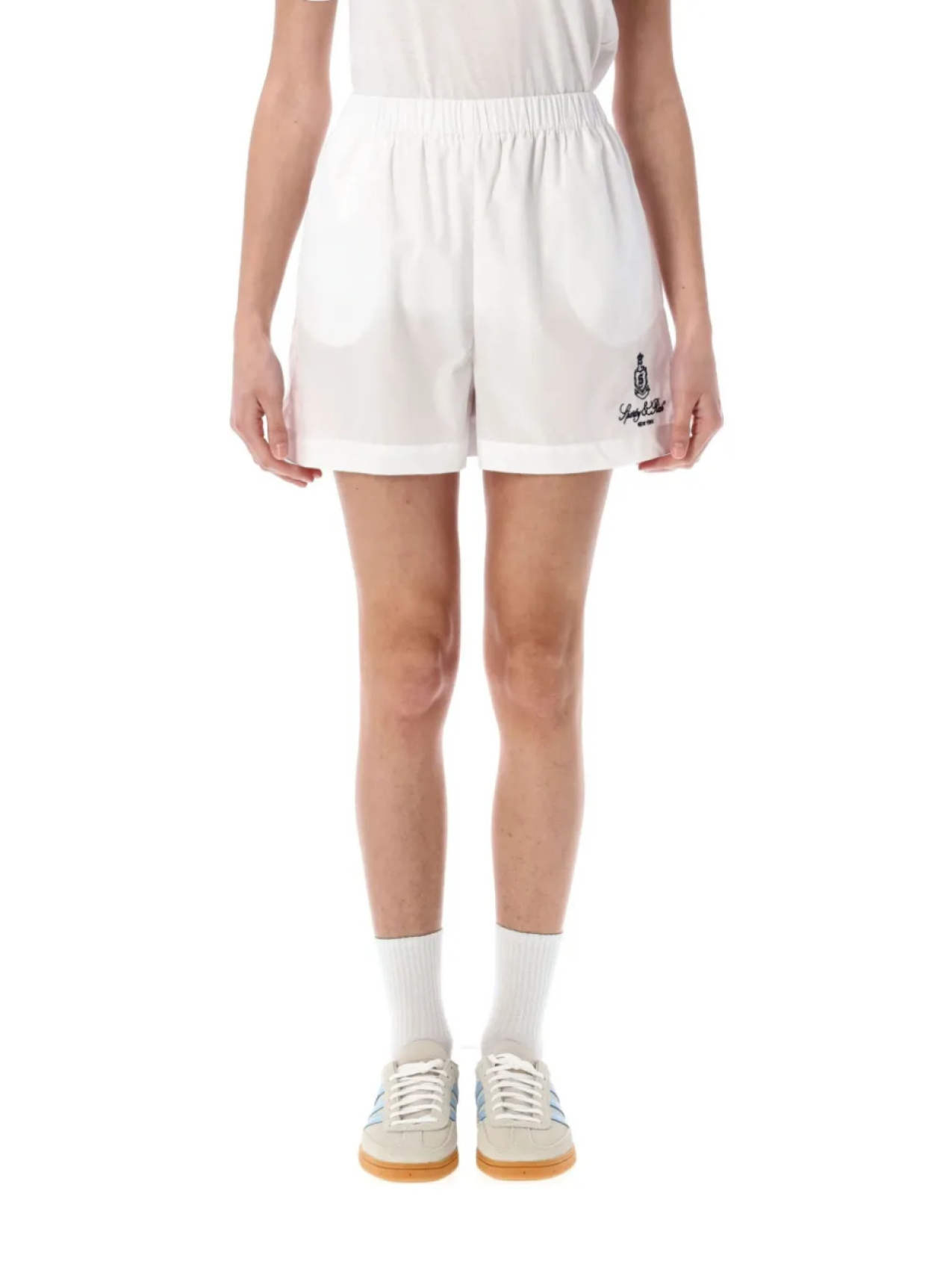 Хлопковые шорты Sporty & Rich, белый
Хлопковые шорты Sporty & Rich, белый