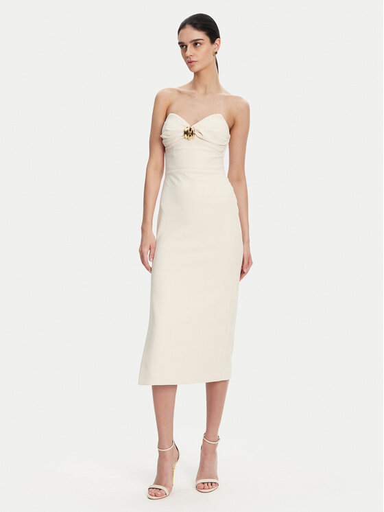 Коктейльное платье regular fit AB-769-51E2 Elisabetta Franchi, экрю
Коктейльное платье regular fit AB-769-51E2 Elisabetta Franchi, экрю