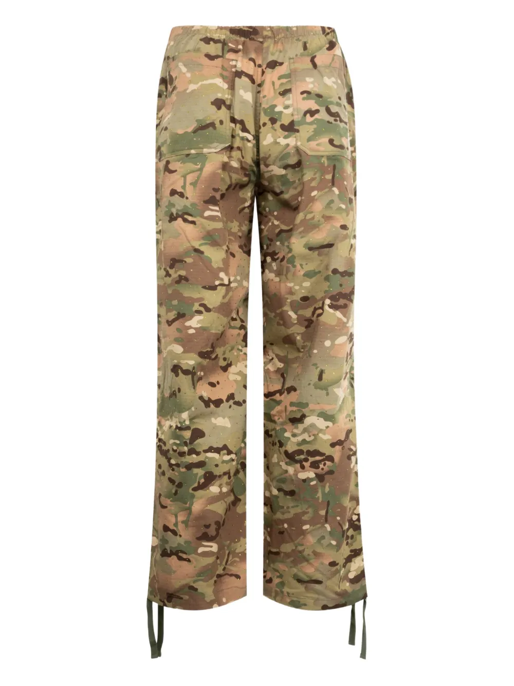 Камуфляжные брюки с кулиской Gem Pleasures, зеленый
Камуфляжные брюки с кулиской Gem Pleasures, зеленый