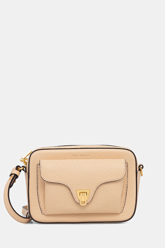 Кожаная сумка Coccinelle, бежевый
Кожаная сумка Coccinelle, бежевый