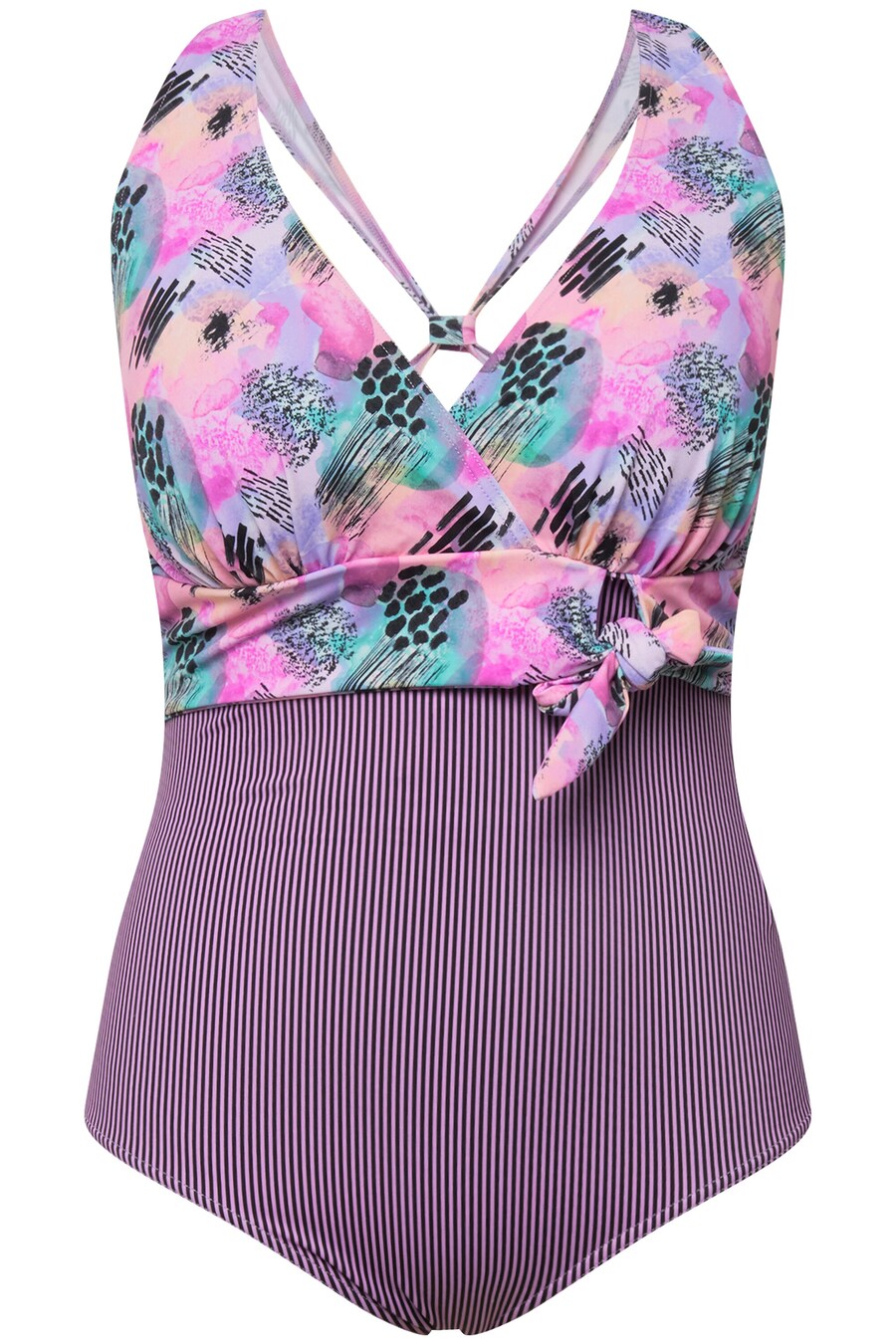 Треугольный купальник Ulla Popken, фиолетовый
Треугольный купальник Ulla Popken, фиолетовый