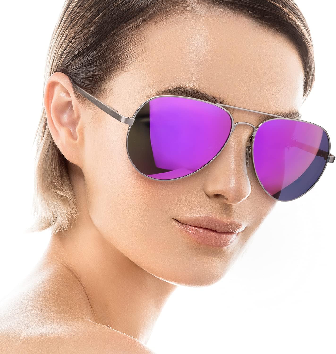 Солнцезащитные очки-авиаторы SODQW для женщин и мужчин, увеличенного размера, с металлической оправой, зеркальные поляризованные очки-авиаторы с защитой от УФ-излучения, A04- Viole Ppurple
Солнцезащитные очки-авиаторы SODQW для женщин и мужчин, увеличенного размера, с металлической оправой, зеркальные поляризованные очки-авиаторы с защитой от УФ-излучения, A04- Viole Ppurple