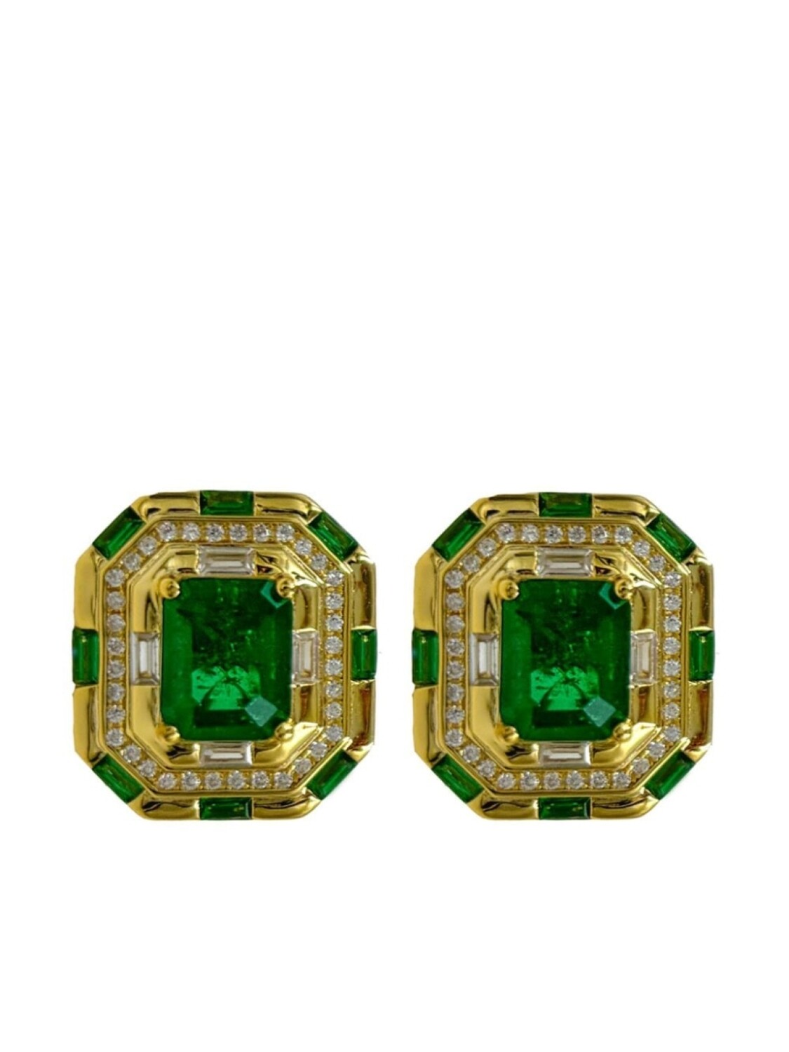 Juwelina Paris серьги-гвоздики Byzantine Octagon, зеленый
Juwelina Paris серьги-гвоздики Byzantine Octagon, зеленый