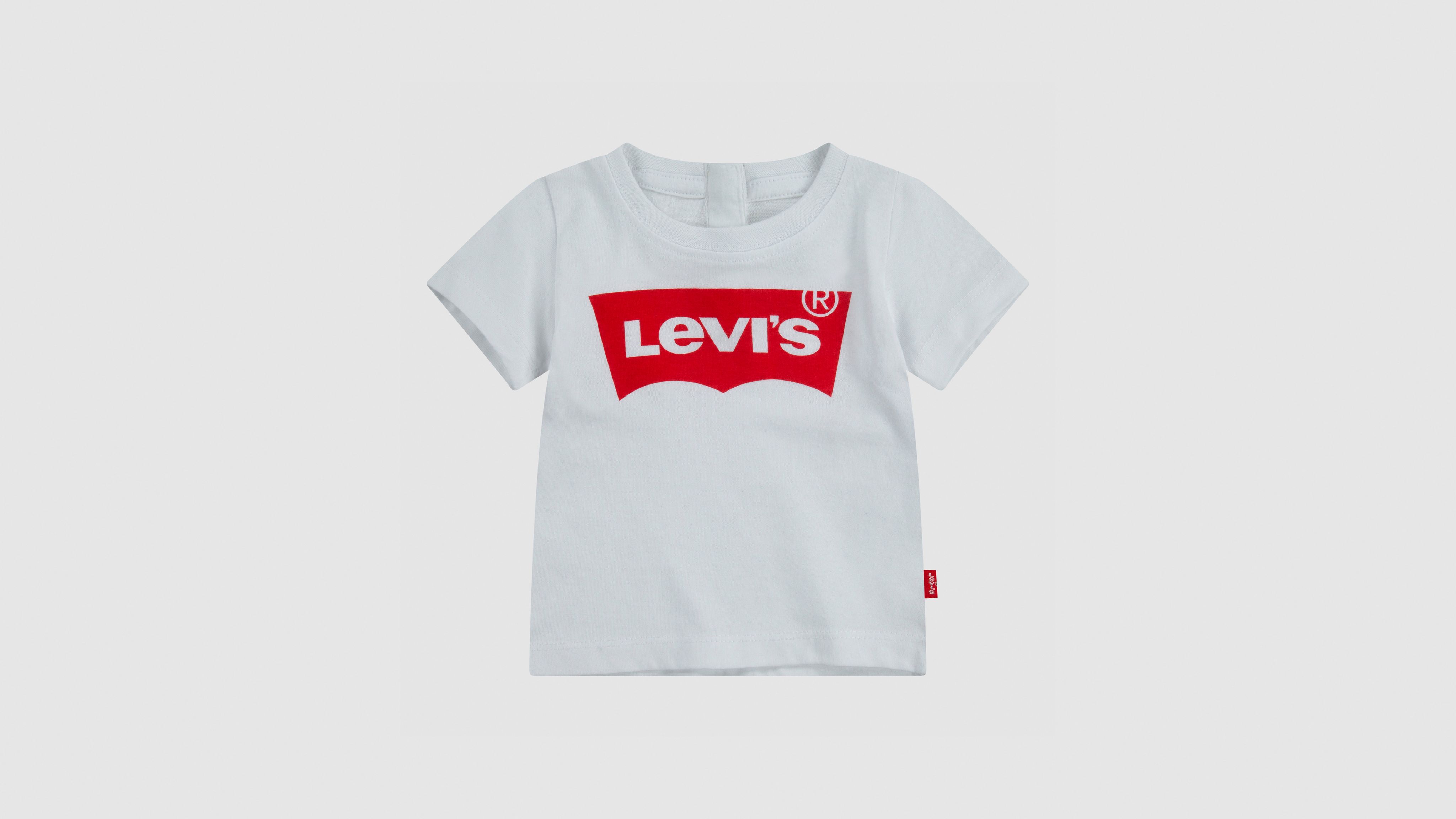 Футболка с крыльями летучей мыши для мальчиков 3–9 месяцев Levi's, White - White
Футболка с крыльями летучей мыши для мальчиков 3–9 месяцев Levi's, White - White