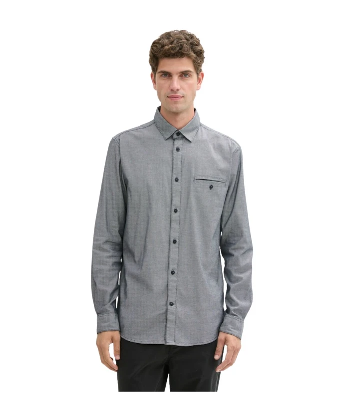 Повседневная рубашка Tom Tailor, серый
Повседневная рубашка Tom Tailor, серый