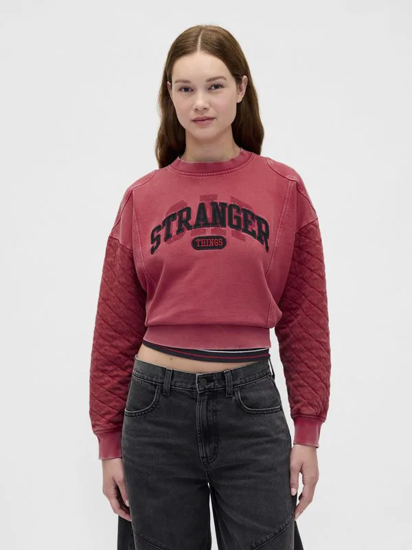 Толстовка с логотипом stranger things и стегаными рукавами Gap, New Classic Red, Красный, Толстовка с логотипом stranger things и стегаными рукавами Gap, New Classic Red
Толстовка с логотипом stranger things и стегаными рукавами Gap, New Classic Red, Красный, Толстовка с логотипом stranger things и стегаными рукавами Gap, New Classic Red