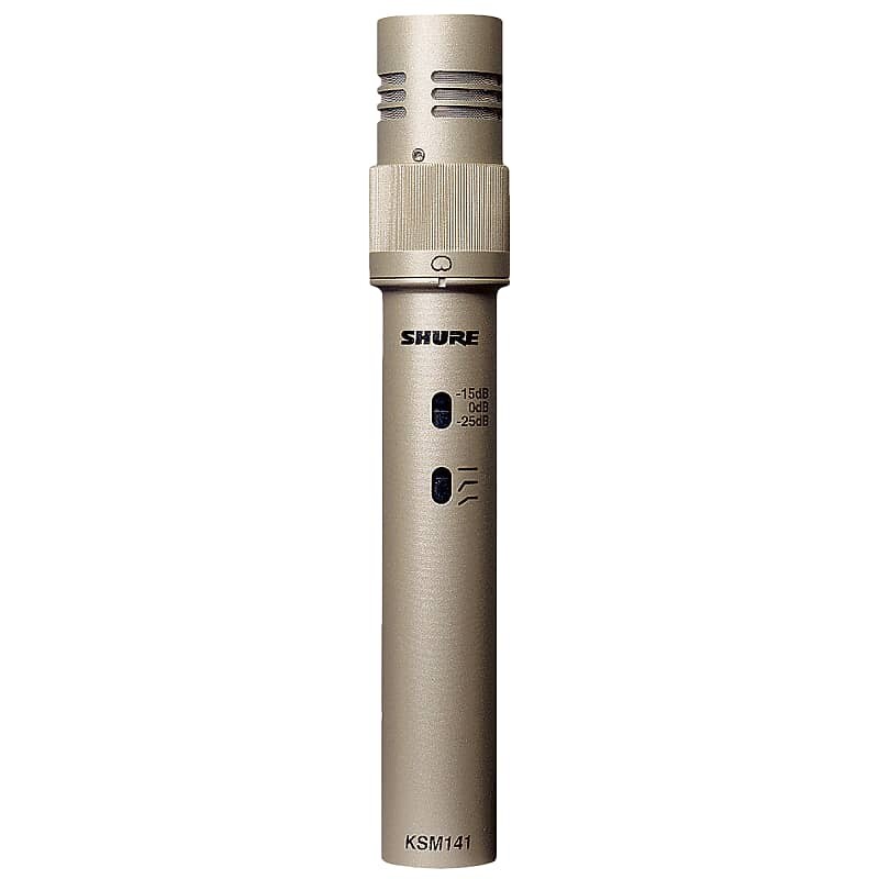 Конденсаторный микрофон Shure KSM141 / SL
Конденсаторный микрофон Shure KSM141 / SL