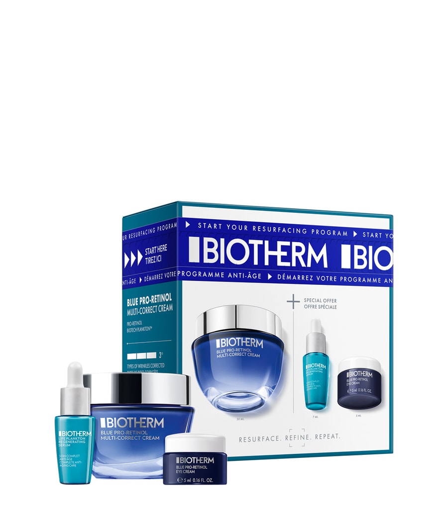 Набор для ухода за лицом BIOTHERM Blue Therapy Retinol Routine Set, 1 шт.
Набор для ухода за лицом BIOTHERM Blue Therapy Retinol Routine Set, 1 шт.