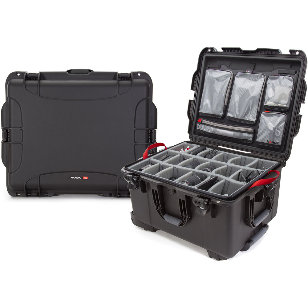 Профессиональный фотокомплект Nanuk 960 с жестким чехлом на колесах (черный, 79 л)
Профессиональный фотокомплект Nanuk 960 с жестким чехлом на колесах (черный, 79 л)
