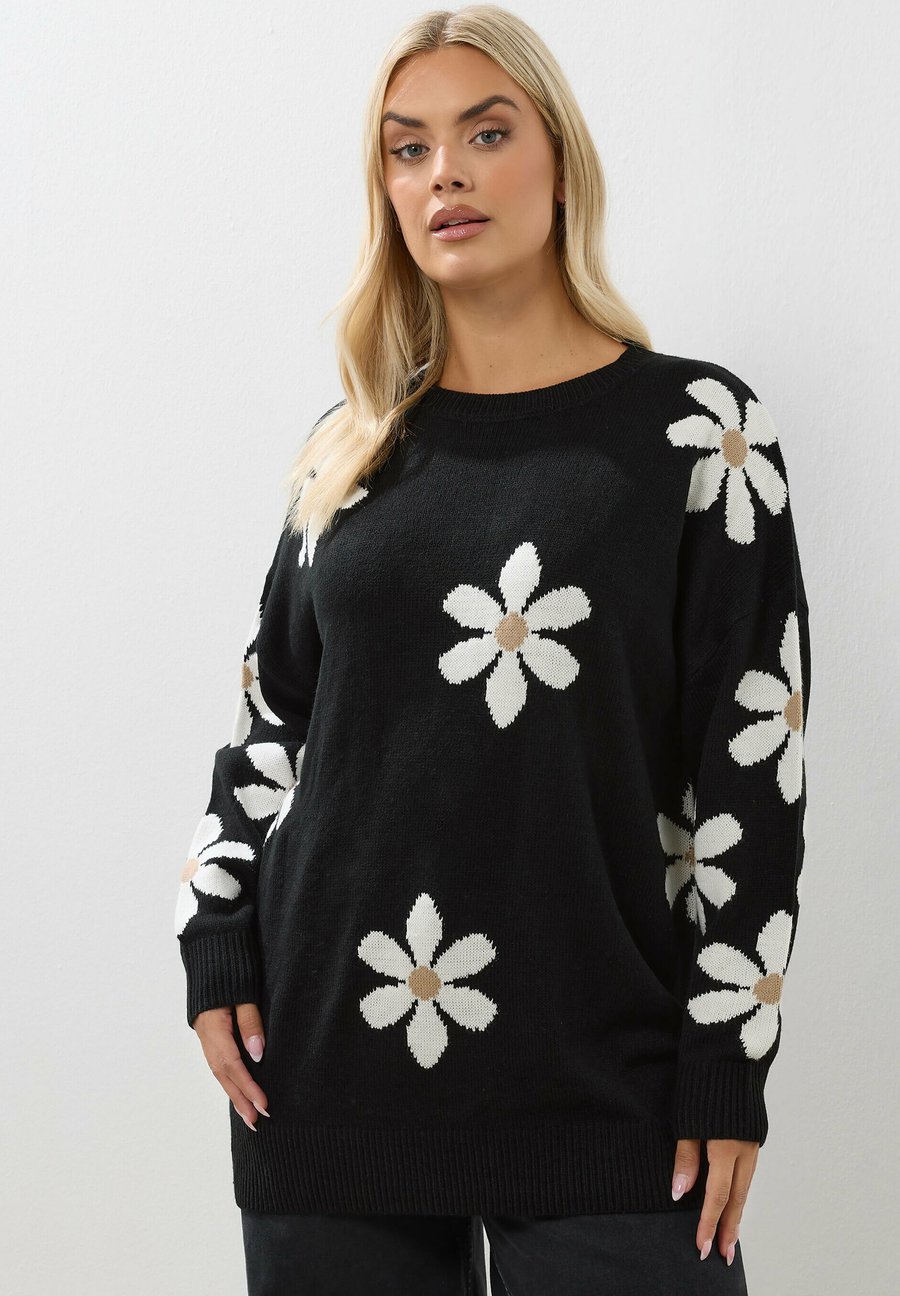 Джемпер Yours Clothing Jumper, Black/Anthracite
Джемпер Yours Clothing Jumper, Black/Anthracite
