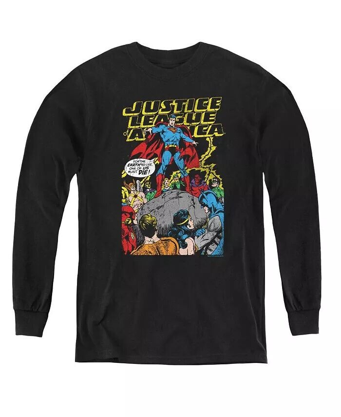 Свитшот с длинным рукавом Boys of America Youth Ultimate Scarifice Justice League, черный
Свитшот с длинным рукавом Boys of America Youth Ultimate Scarifice Justice League, черный