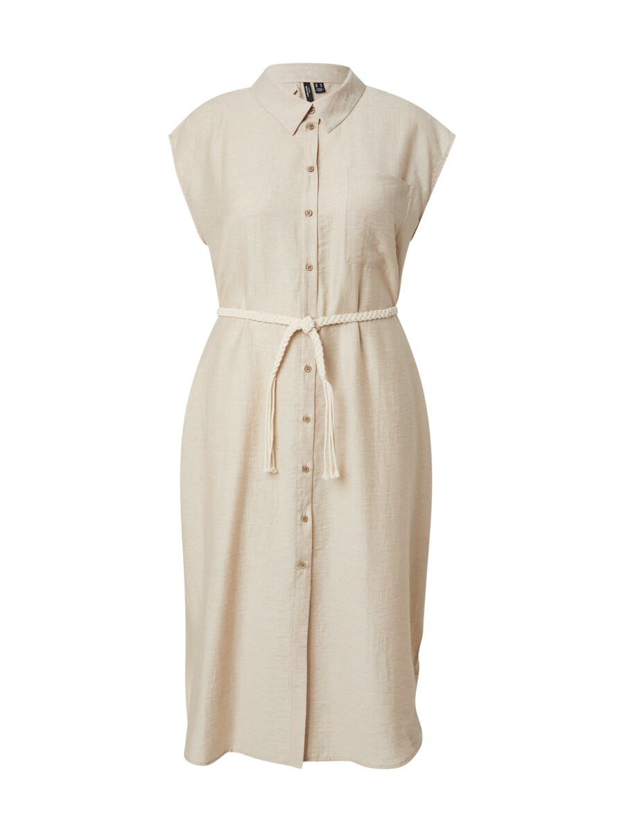 Платье-рубашка Vero Moda Curve VMCheaven, бежевый
Платье-рубашка Vero Moda Curve VMCheaven, бежевый