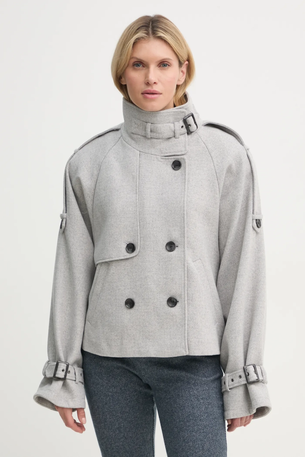 Куртка из смесовой шерсти Gestuz, серый
Куртка из смесовой шерсти Gestuz, серый