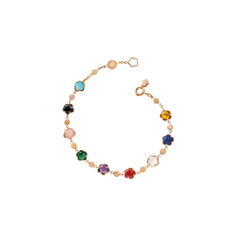 Браслет figlia dei fiori из розового золота с зеленой агатом, красной сердоликом, ониксом, белым лунным камнем, розовым халцедоном, аметистом, лазуритом, бирюзой и бриллиантами - 16702r PASQUALE BRUNI
Браслет figlia dei fiori из розового золота с зеленой агатом, красной сердоликом, ониксом, белым лунным камнем, розовым халцедоном, аметистом, лазуритом, бирюзой и бриллиантами - 16702r PASQUALE BRUNI