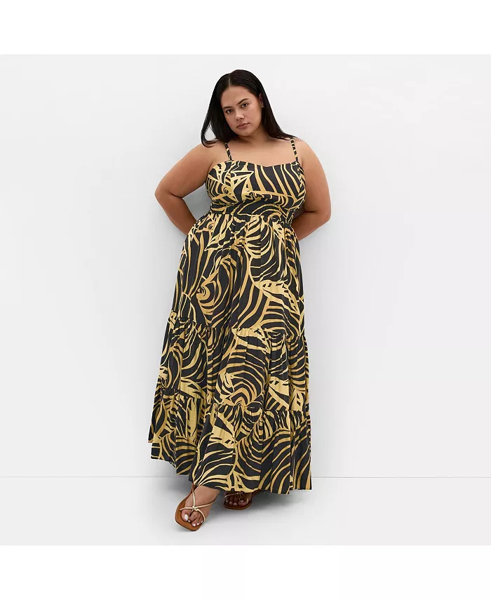Платье макси с принтом Kehlani больших размеров CITY CHIC, желтый
Платье макси с принтом Kehlani больших размеров CITY CHIC, желтый