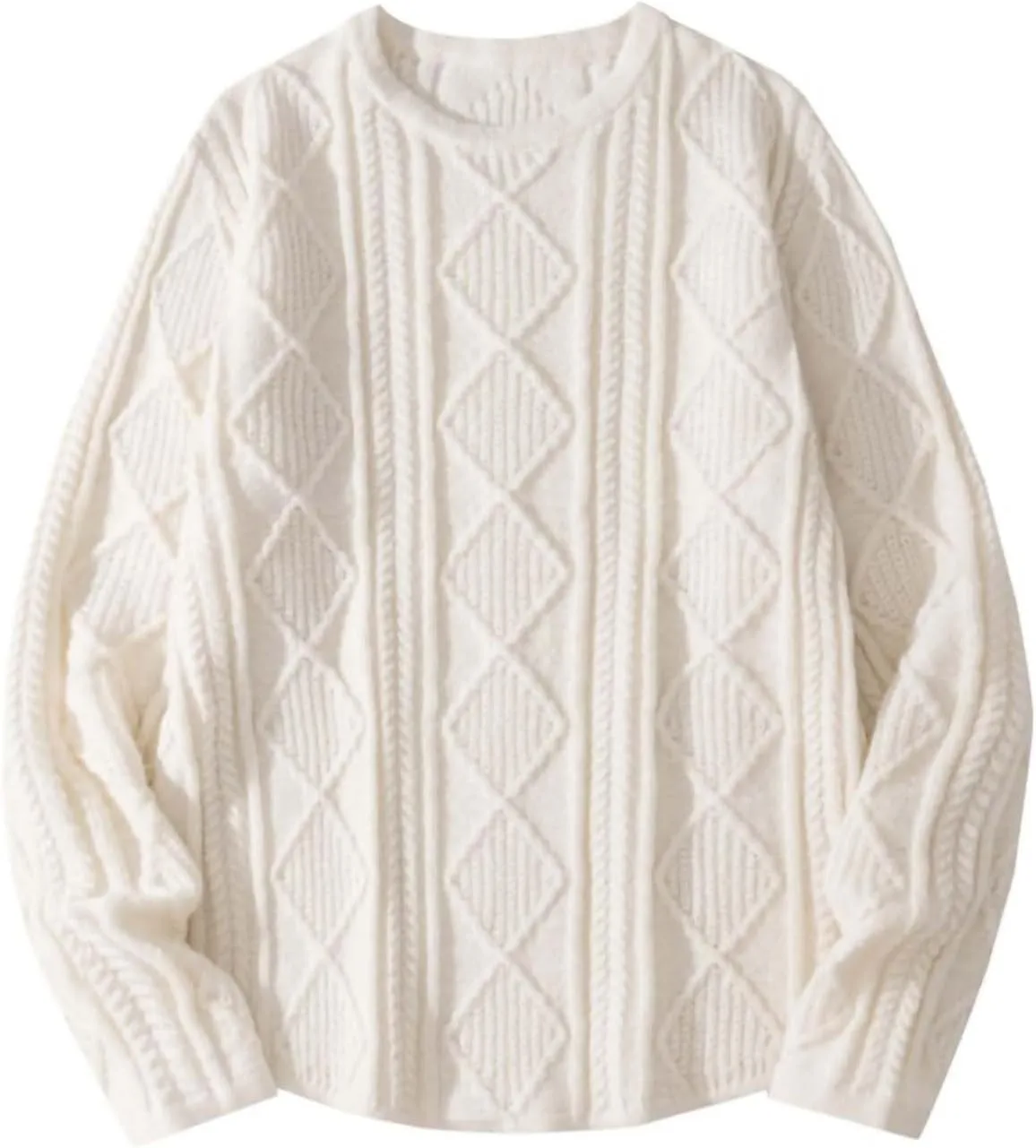 Стильный свитер Cambkatl с кабельной вязкой
Стильный свитер Cambkatl с кабельной вязкой