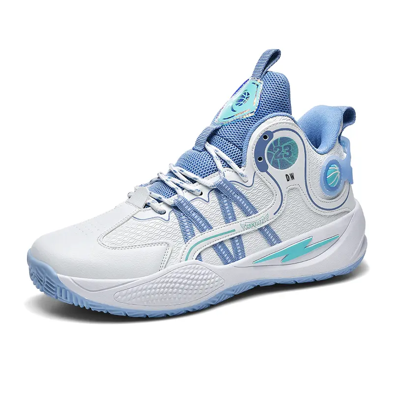 Баскетбольные кроссовки для детей и подростков со средним верхом, амортизирующие и устойчивые к истиранию D&W, белый/синий
Баскетбольные кроссовки для детей и подростков со средним верхом, амортизирующие и устойчивые к истиранию D&W, белый/синий